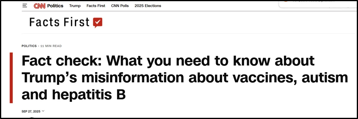 fact check - Trump misinformation