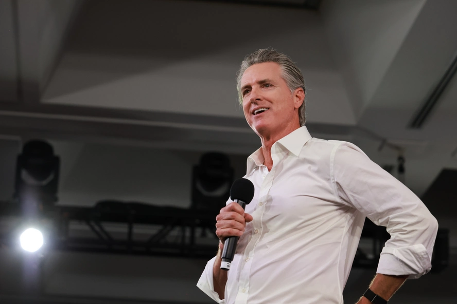 Gov. Gavin Newsom (D) is staying in the spotlight as the highest-profile government official from the United States at the United Nations climate talks in Brazil next week. | AP