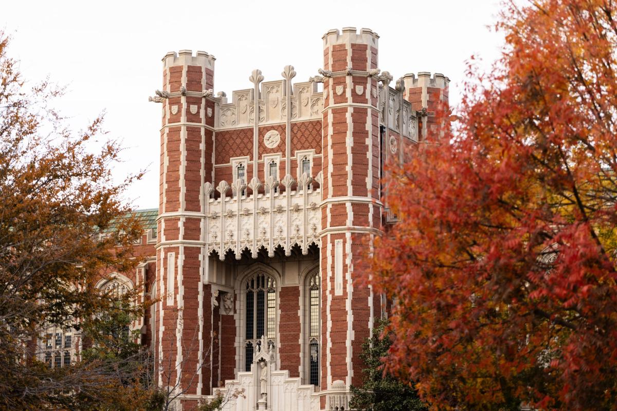 Bizzell Memorial Library on Nov. 18.Sutton Spinner/OU Daily