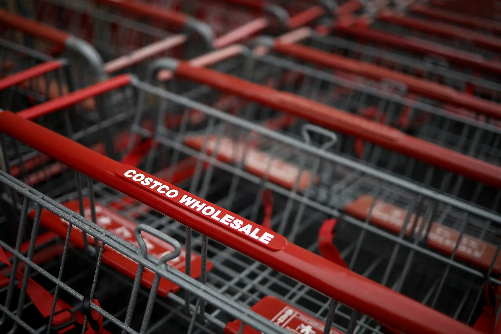 Costco shopping carts - Benoit Tessier/REUTERS
