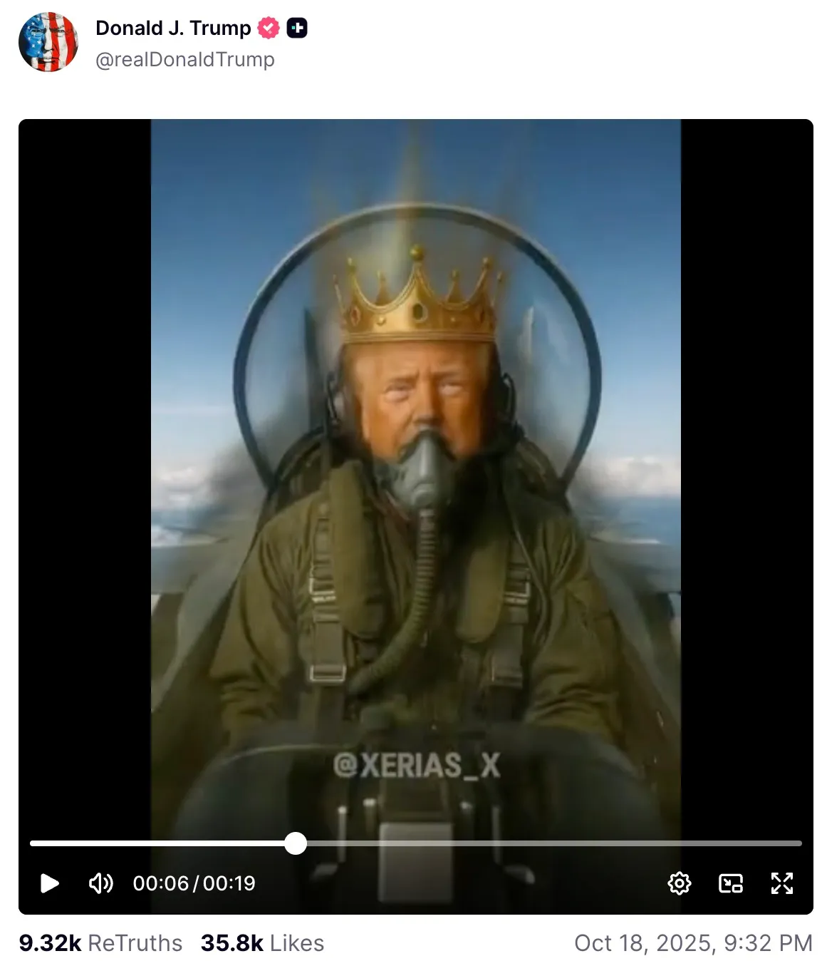 Crown Pilot Trump