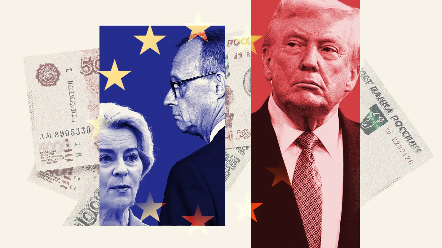 EU leaders vs. Trump