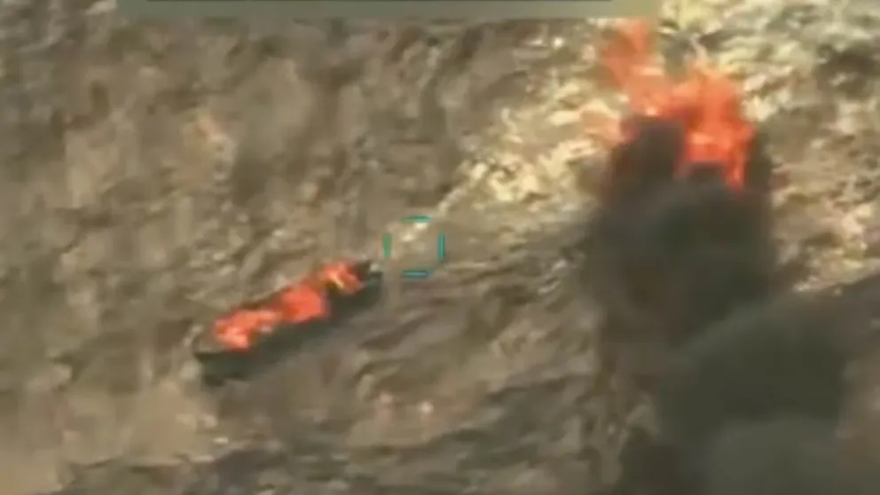 Screen capture from a video Donald Trump posted to Truth Social