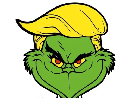 Trump grinch