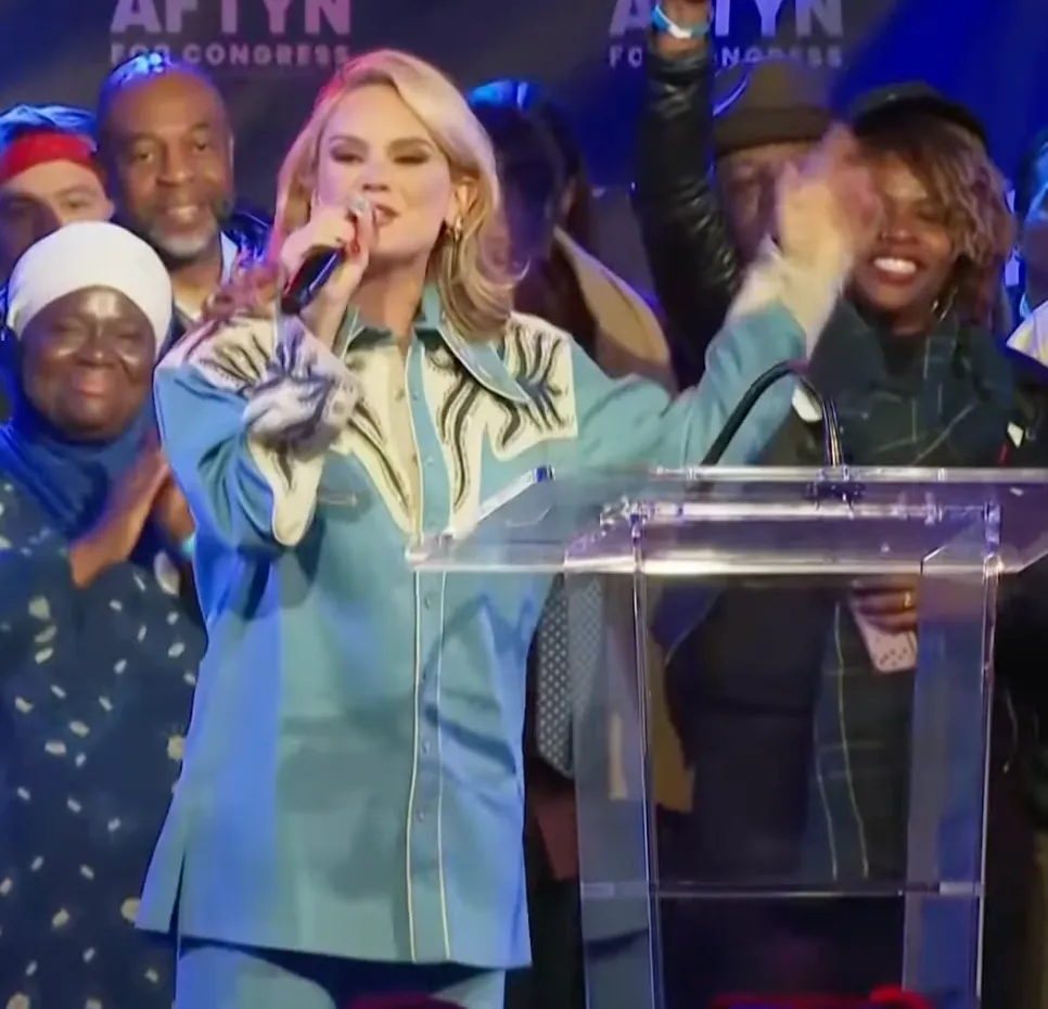 Aftyn Behn responds graciously to chants of “We’re Not Done