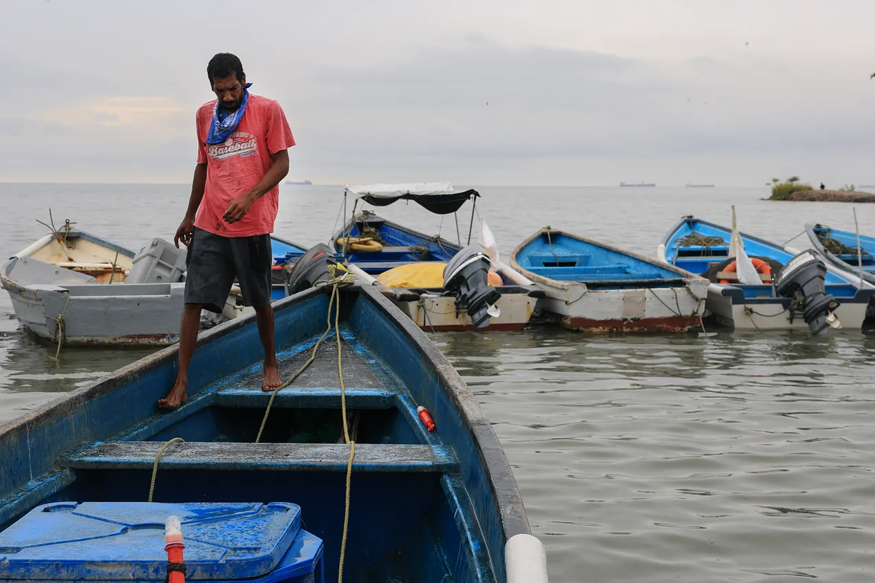 Fishing boats last month at Port of Spain, Trinidad and Tobago, near the area of the Caribbean where the boat strikes have been occurring. (Joe Raedle/Getty)