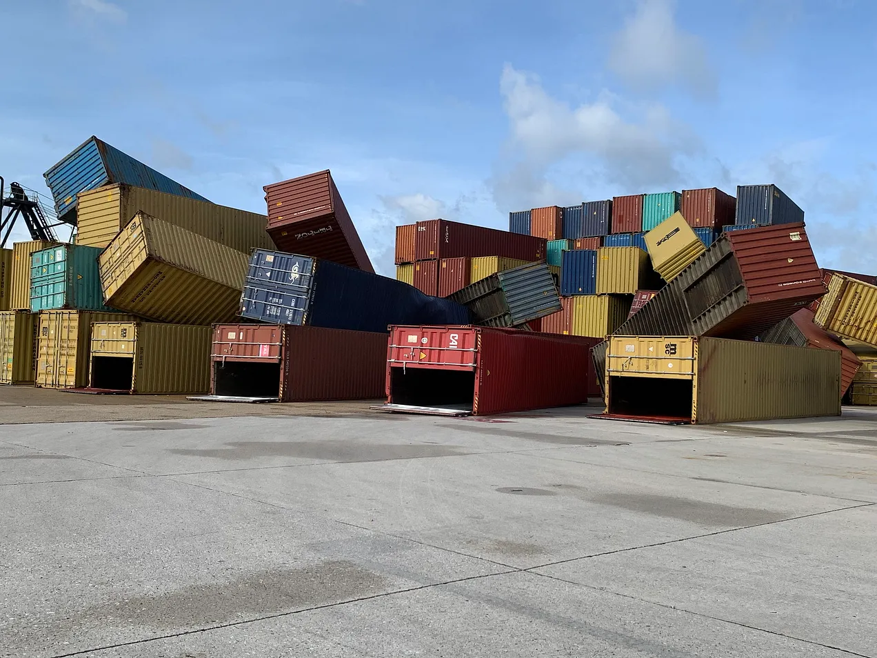 shipping containers - Photo Credit - U.S. Customs and Border Protection shipping containers - Photo Credit - U.S. Customs and Border Protection