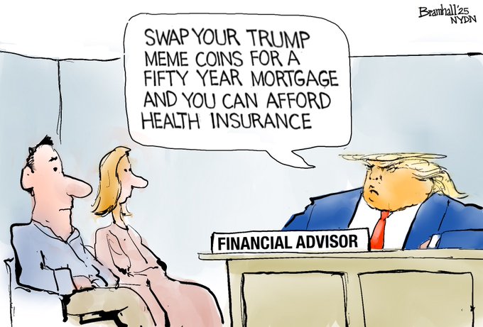 swap Trump coins for 50 year mortgage to afford health insurance swap Trump coins for 50 year mortgage to afford health insurance