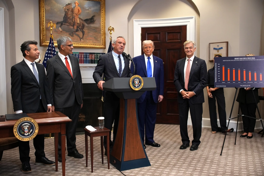 Trump earlier this month directed Kennedy to examine the Danish schedule. | Getty Images