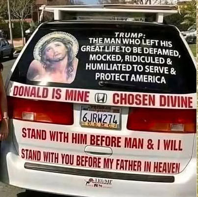 Donald is mine - chosen divine