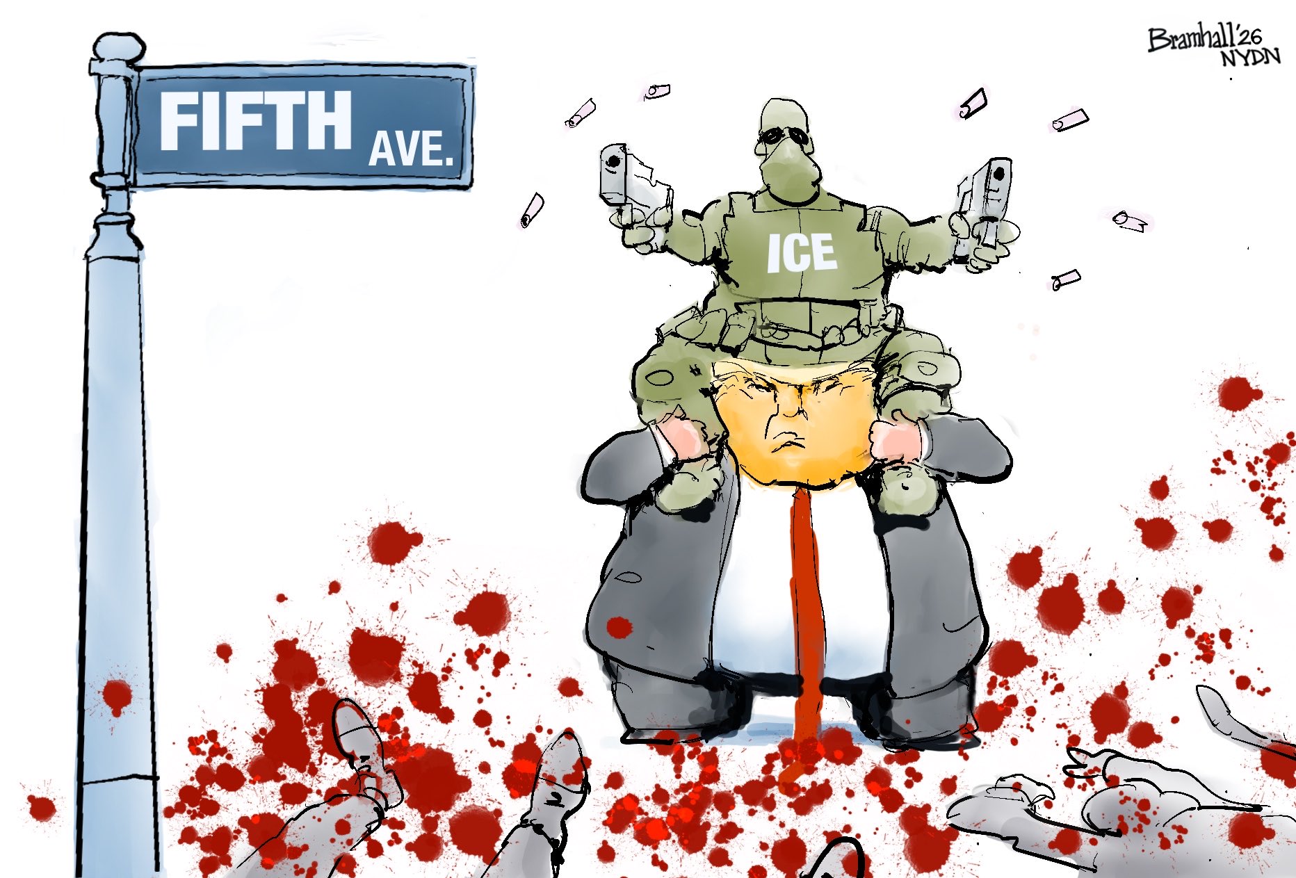 shooting on Fifth Avenue shooting on Fifth Avenue