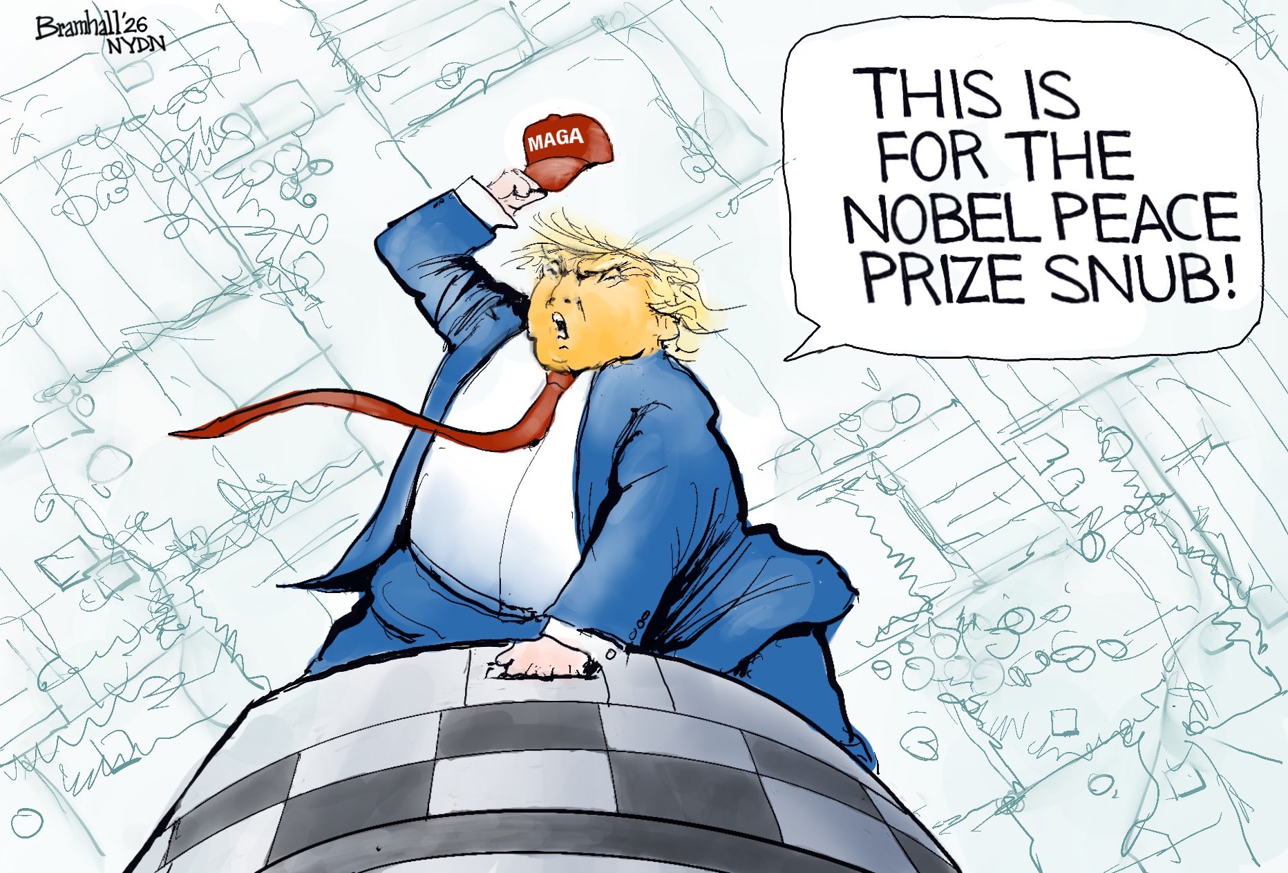 this is for the Nobel Prize snub