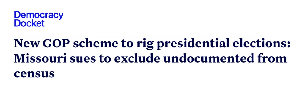 Missouri sues to exclude