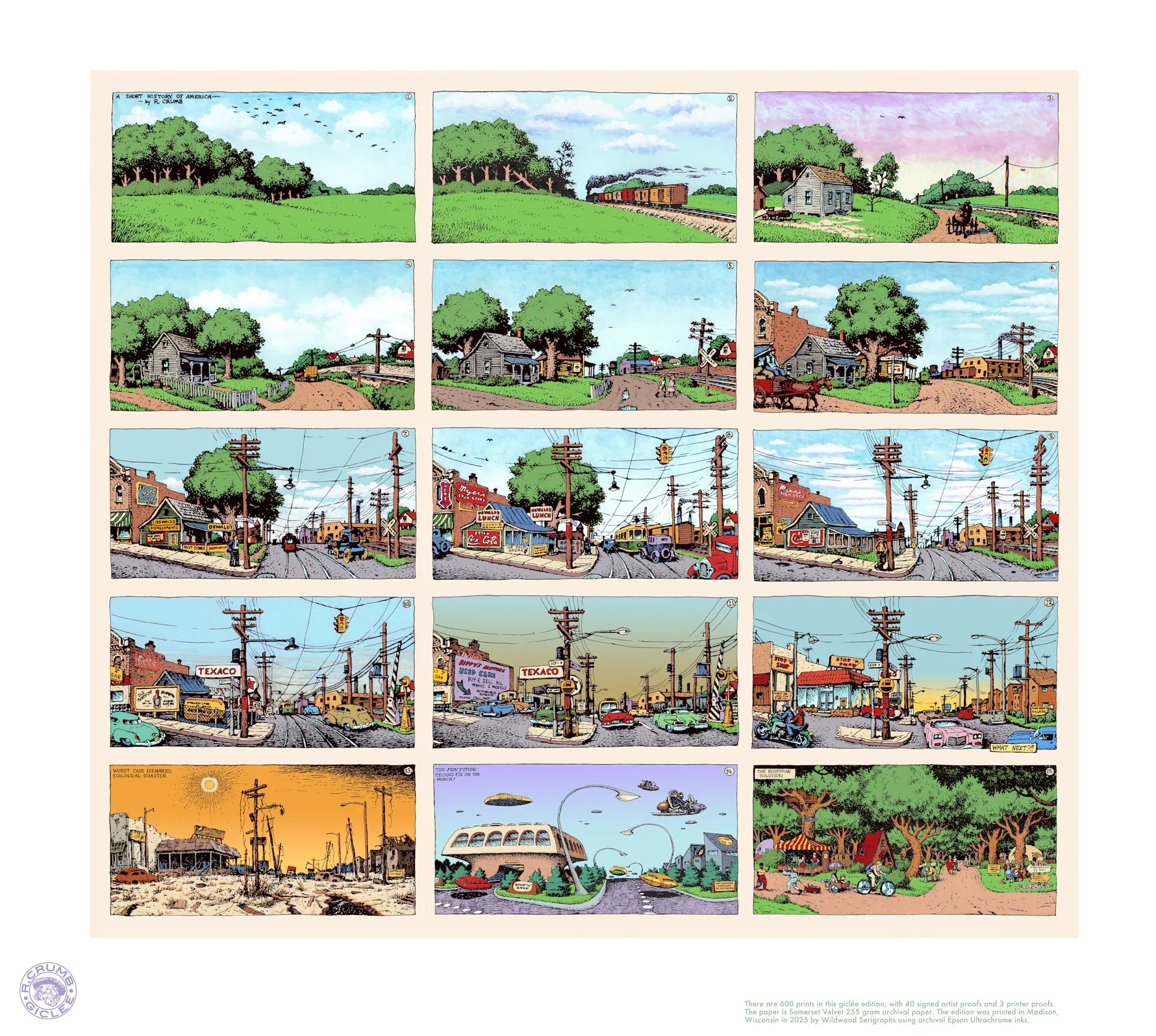 R Crumb - A Short History of America