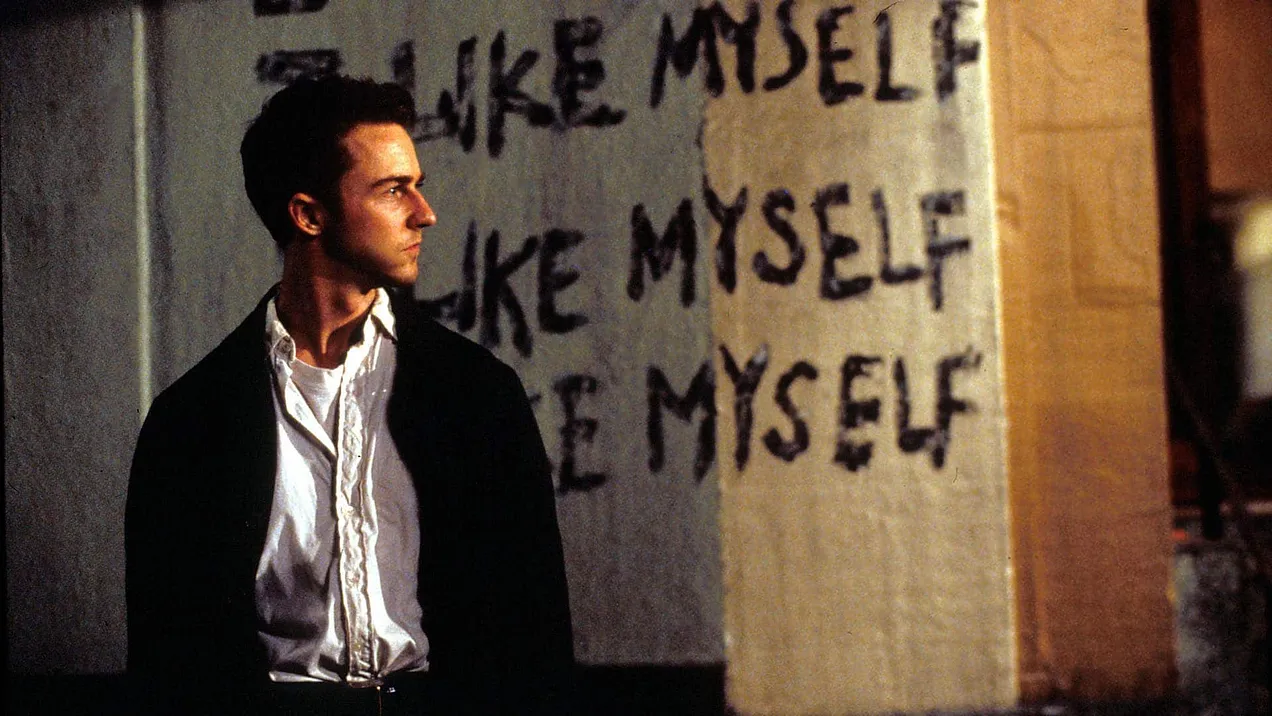 Scene from “Fight Club”
