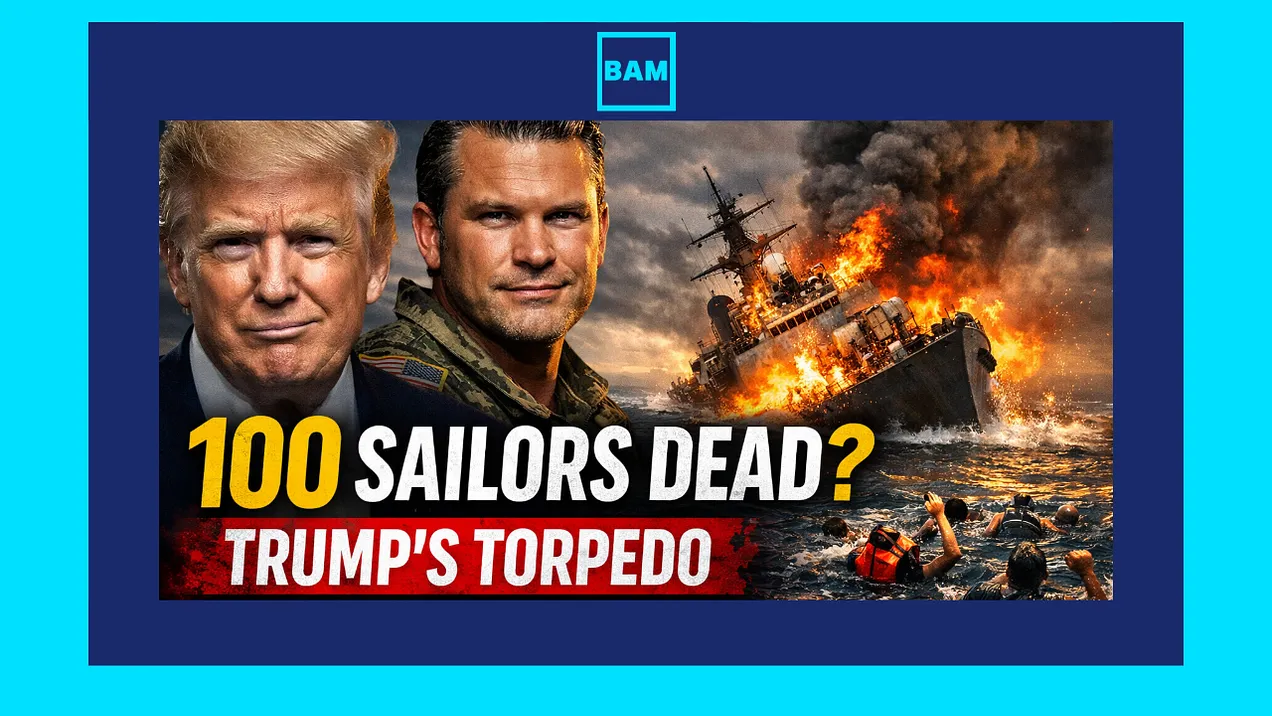 100 sailors dead from Trump torpedo