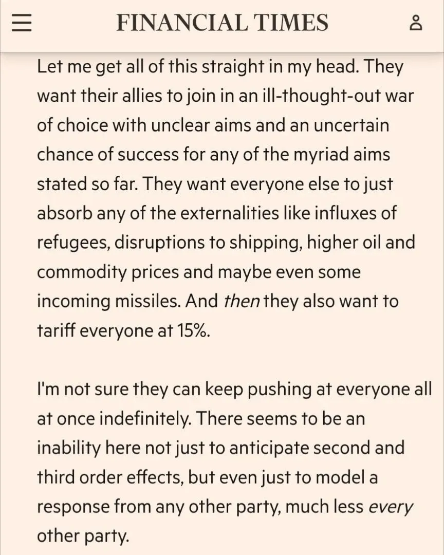 Financial Times summary