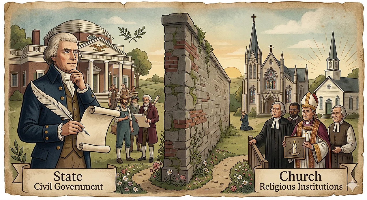 a wall of separation between Church & State