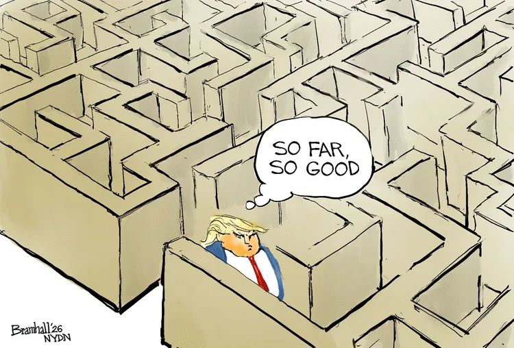 entering the maze
