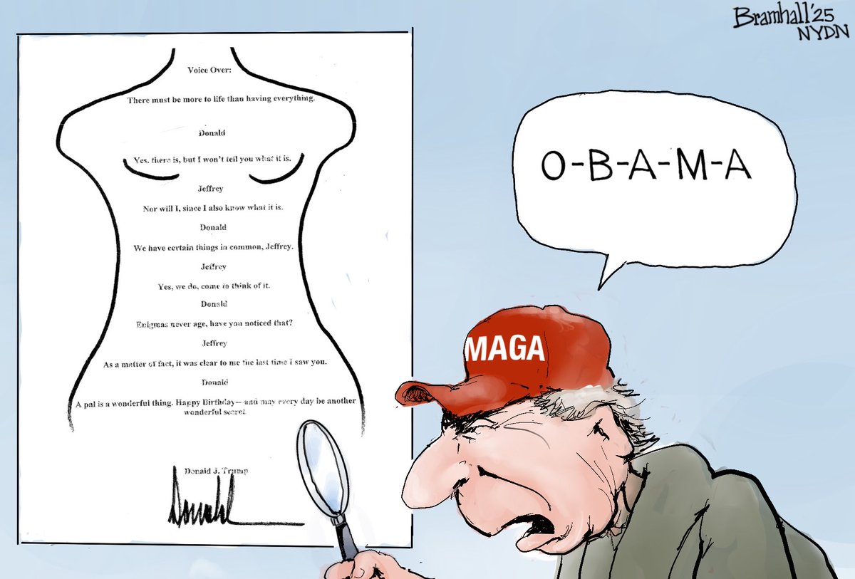 Trump drawing for Epstein