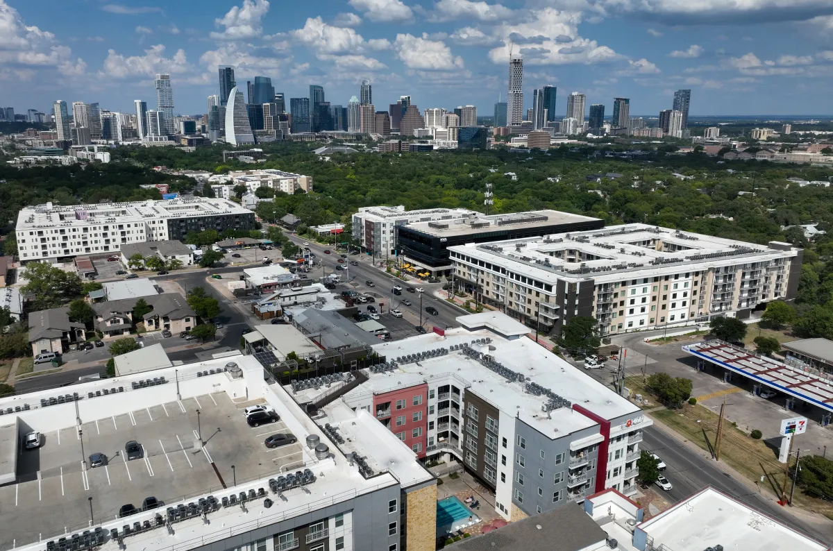 Apartments and condos in Austin. | Jay Janner/The Austin American-Statesman via Getty Images