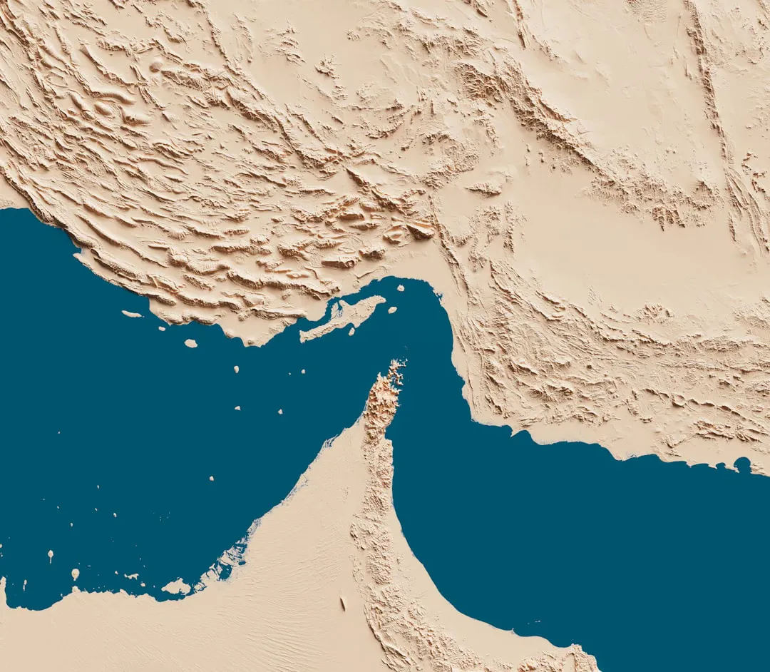 Strait of Hormuz - Planet Volumes on Unsplash