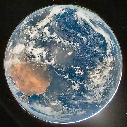 (The blue marble, revisited 2026. Via NASA)