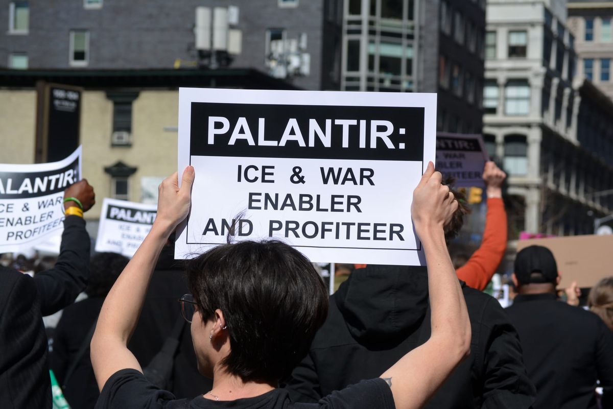 Palantir, co-founded by Peter Thiel, is becoming one of the most hated companies on the planet. (photo: shutterstock)