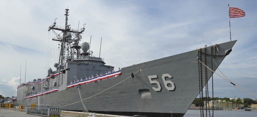 US Navy Frigate