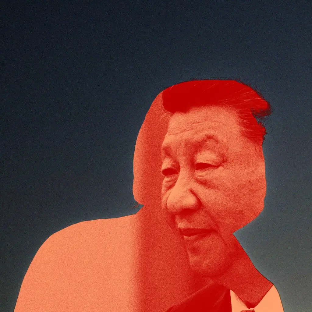 Trump/Xi Illustration by The New York Times