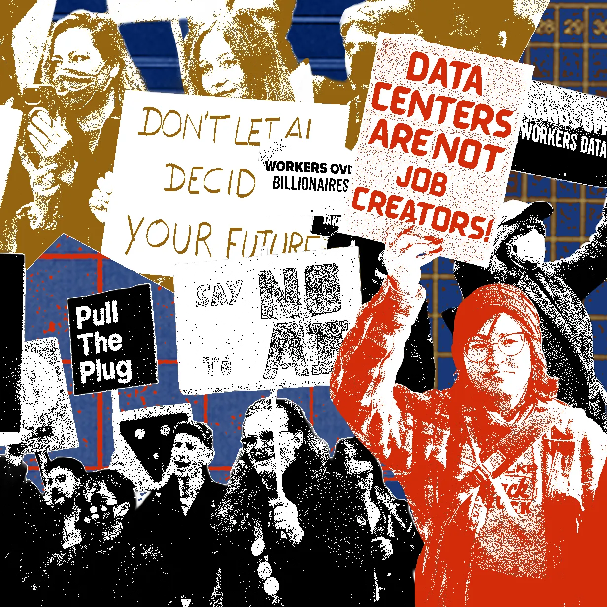 data center protesters