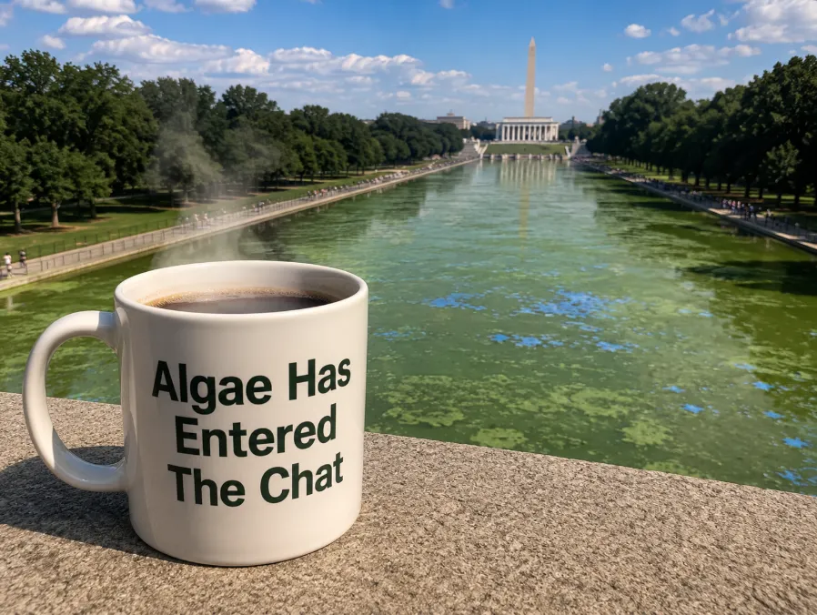 Algae has entered the chat