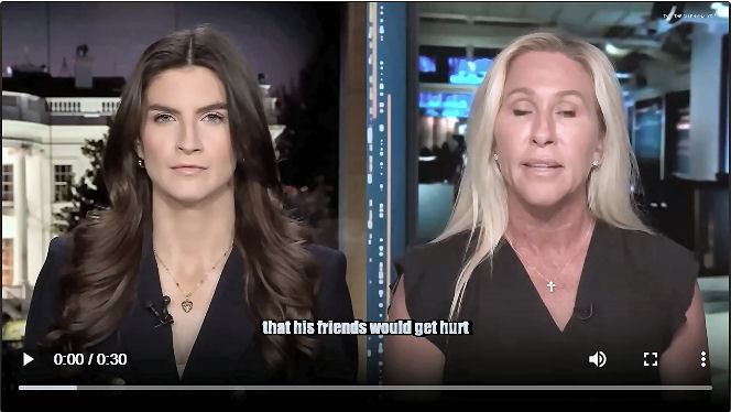 Marjorie Taylor Greene confirms Trump told her his friends would get hurt if the files were released