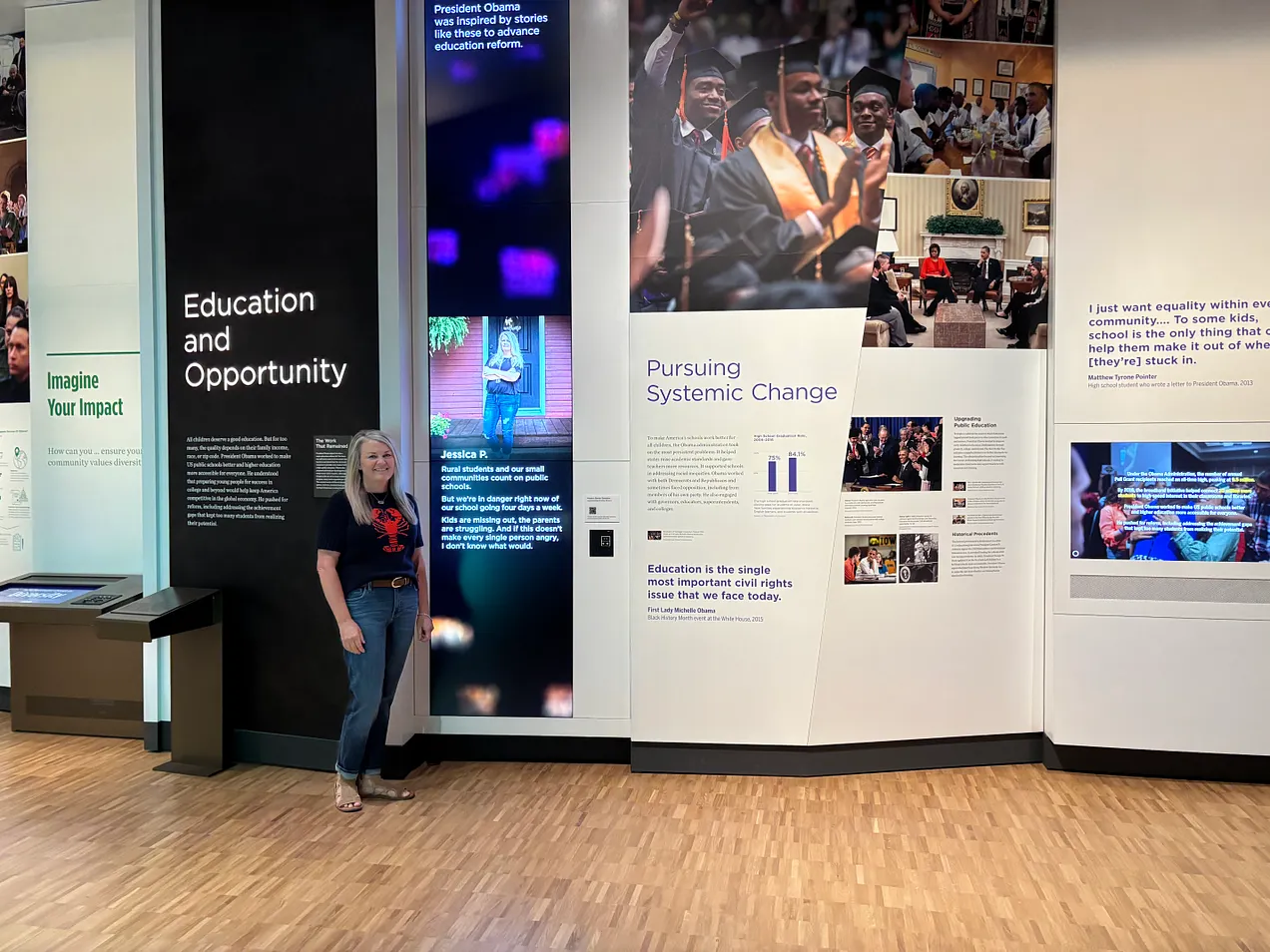 The Everyday People Exhibit, The Obama Presidential Museum. 6/2/26.