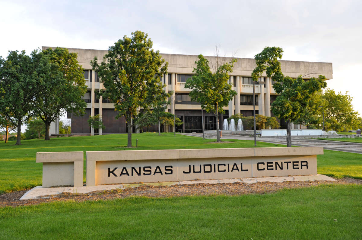 Kansas State Supreme Court Judicial Center in Topeka, Kansas.