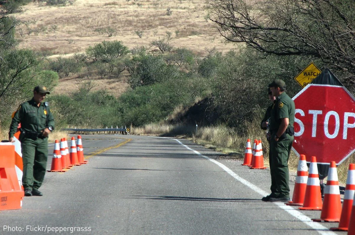 domestic immigration checkpoint - Image-Flickr - Pepper Grass - ACLU