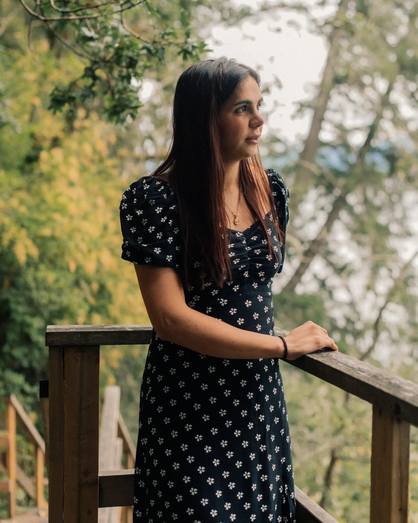 Artemis Ghasemzadeh at her new home on Denman Island near Vancouver.Credit...Alana Paterson for The New York Times