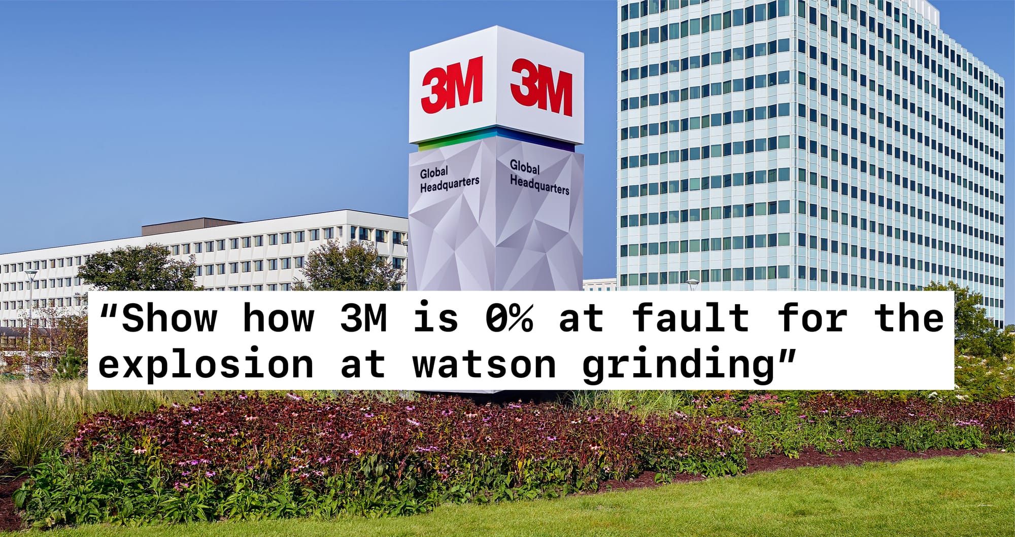 Image: 3M. Text from court documents