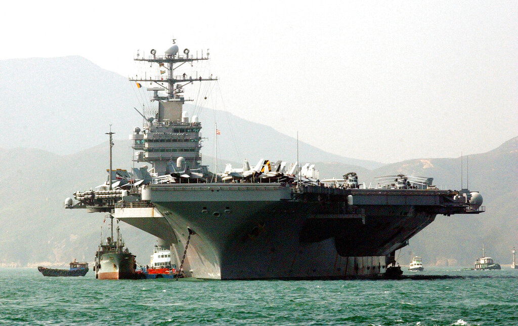 USS Abraham Lincoln File photo, Anat Givon/AP Photo