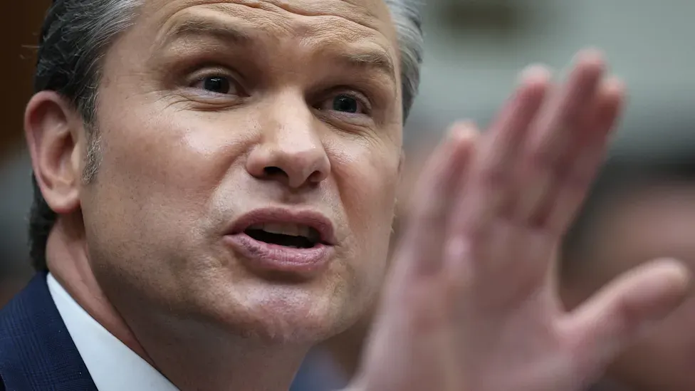 Hegseth Photo courtesy of Yahoo News