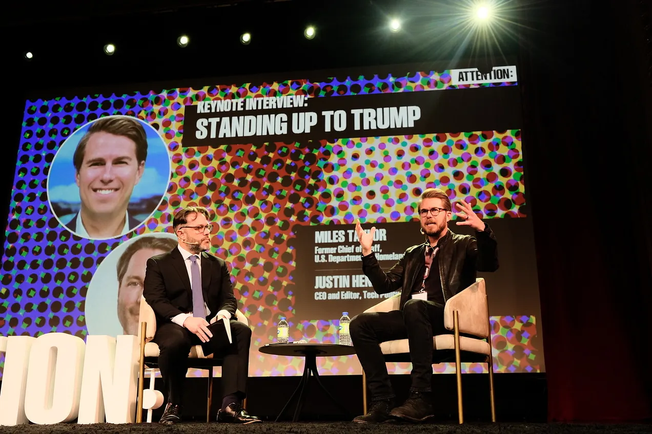 Miles Taylor interview - standing up to Trump