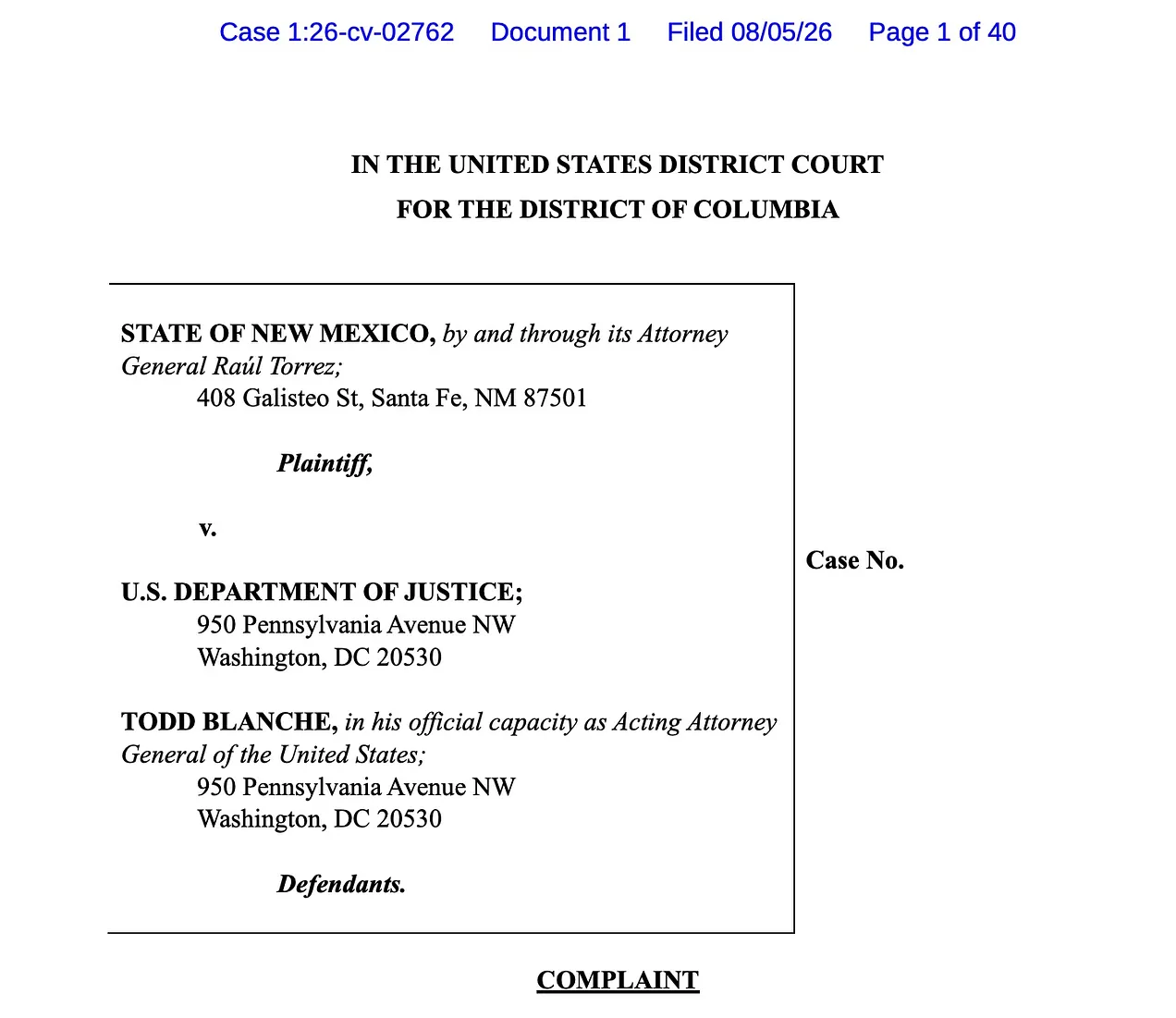 Zorro Ranch, Jeffrey Epstein, and Donald Trump's Justice Department