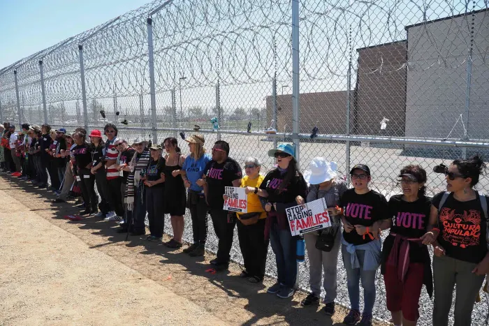 detention camp protesters