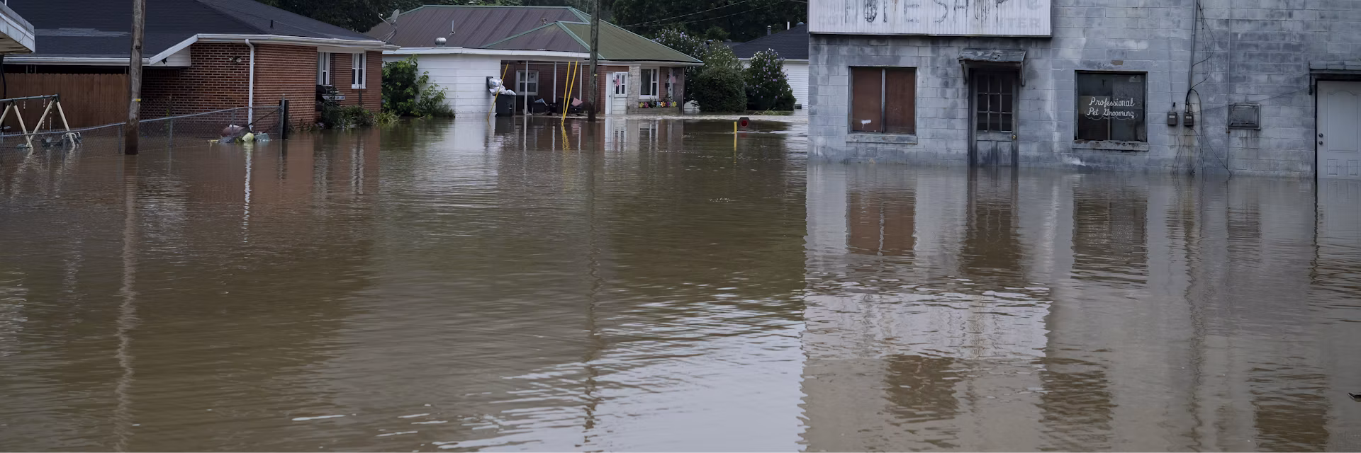 Flooding has torn apart homes in eastern Kentucky several times in recent years. Michael Swensen/Getty Images Flooding has torn apart homes in eastern Kentucky several times in recent years. Michael Swensen/Getty Images
