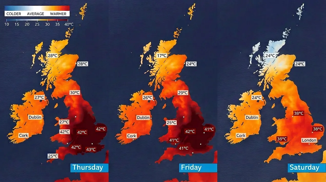Britain must plan beyond 40°C