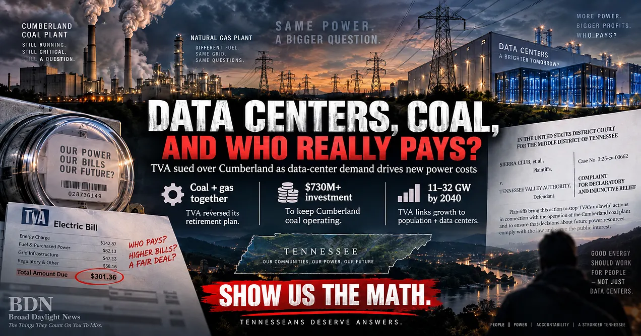 Data Centers, Coal, and Who Really Pays