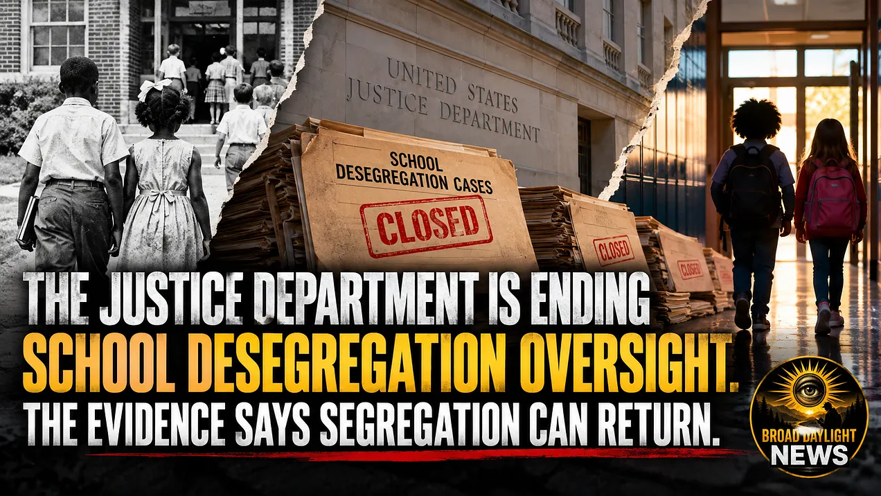 The Justice Department Is Ending School Desegregation Oversight. The Evidence Says Segregation Can Return