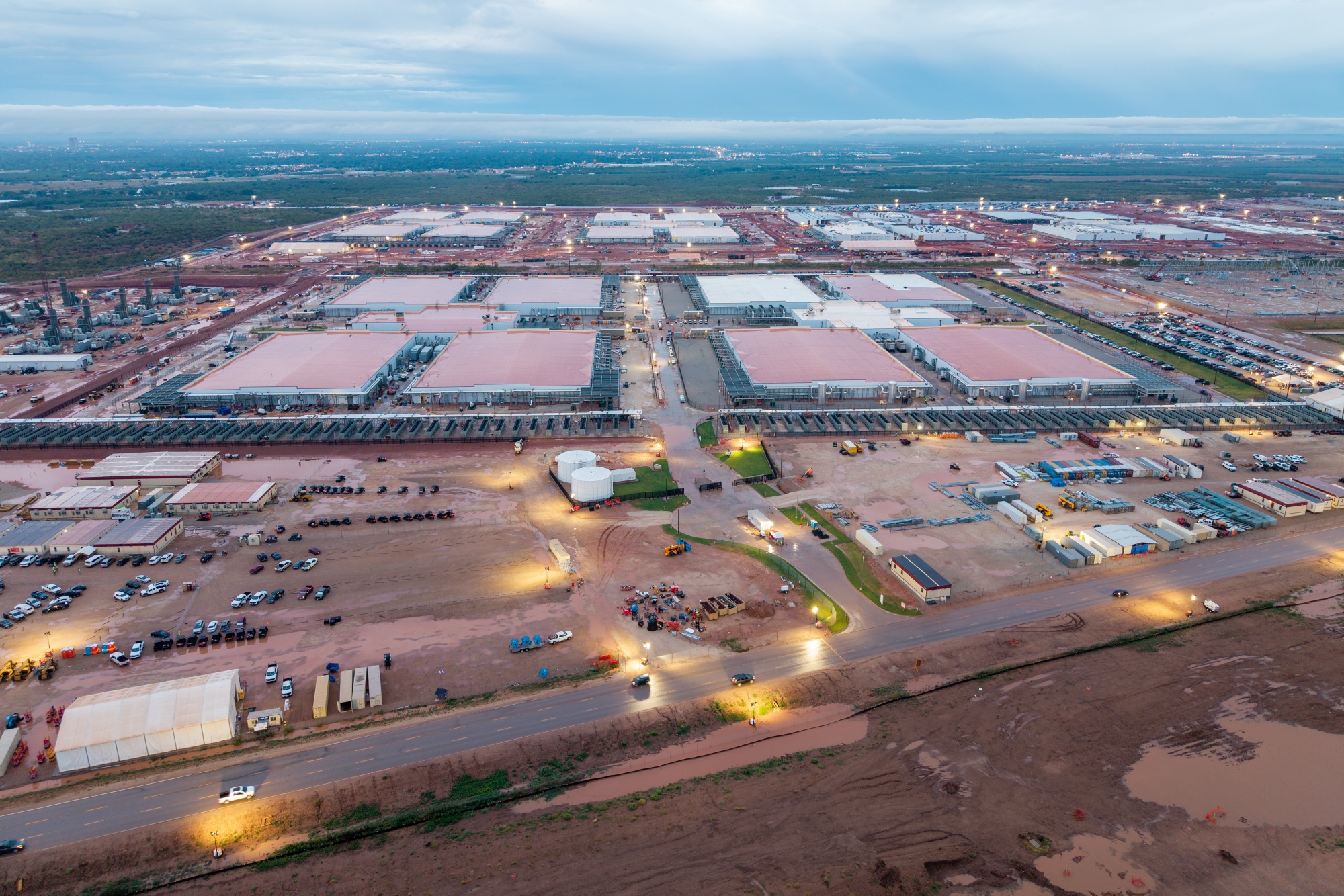 The Stargate AI data center in Abilene, Texas.Photographer: Kyle Grillot/Bloomberg