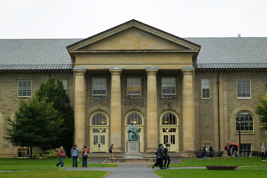 Cornell University’s investigation of a 2024 sexual assault allegation included interviews, emails and screenshots.Credit...Heather Ainsworth for The New York Times