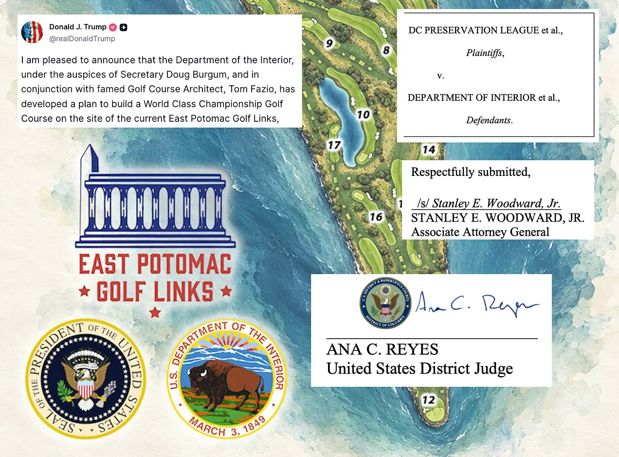 East Patomac Golf Links collage